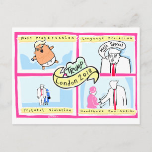Trump London: Official Laurie Pink Souvenir Card