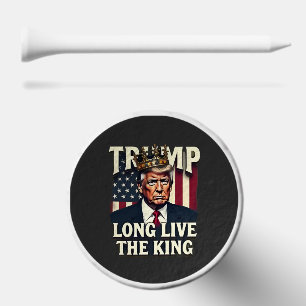Trump Long Live the King Pro Trump Patriotic Golf Tees