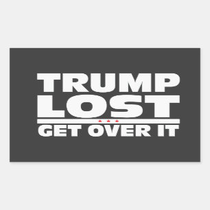 Trump Lost Anti Donald Trump 2020 Election Rectangular Sticker