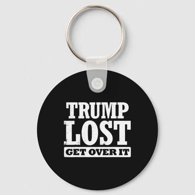 Trump Lost  Keychain (Front)