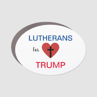 Trump Lutheran Car Magnet