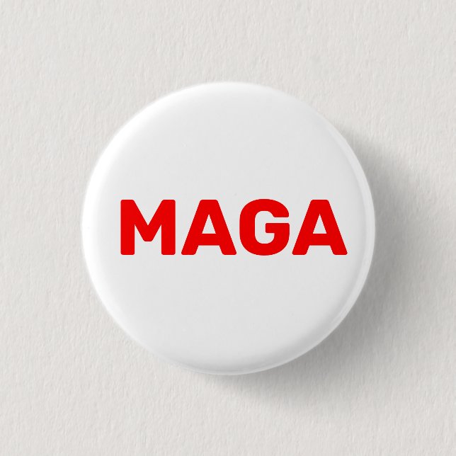  Trump Maga 2024  Button (Front)
