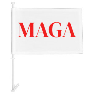 Trump Maga 2024 Car Flag
