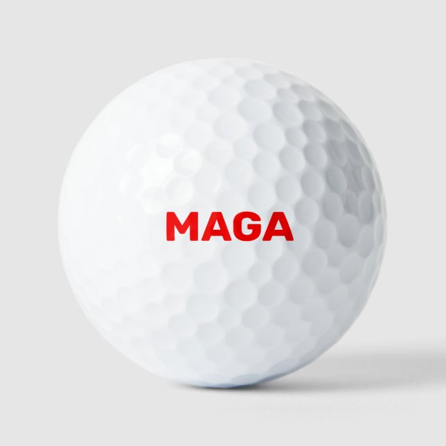  Trump Maga 2024  Golf Balls (Front)
