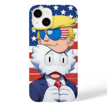 Trump MAGA 2024 Kaws Pop Art iPhone / iPad case