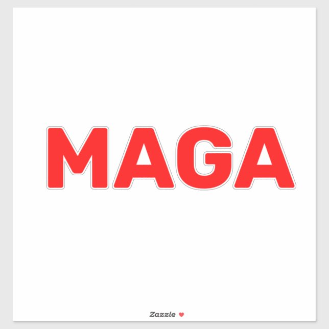  Trump Maga 2024  Sticker (Sheet)