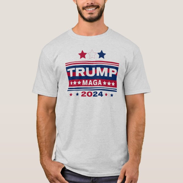 TRUMP~MAGA~2024 T-Shirt (Front)