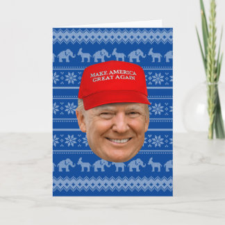 TRUMP MAGA Christmas Card