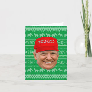 TRUMP MAGA Christmas Card