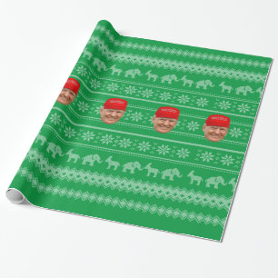 TRUMP MAGA Christmas Wrapping Paper