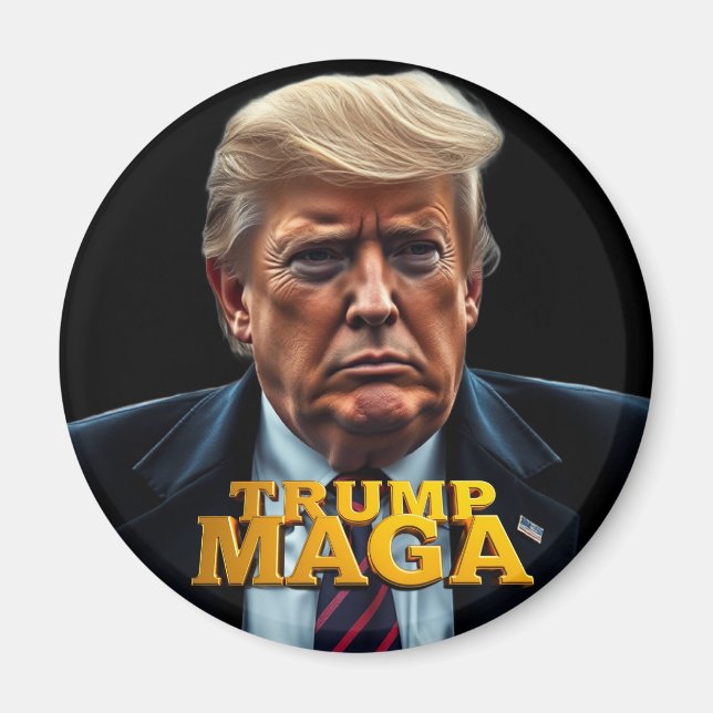 Trump MAGA Magnet (Front)