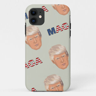 Trump MAGA Pattern iPhone 11 Case