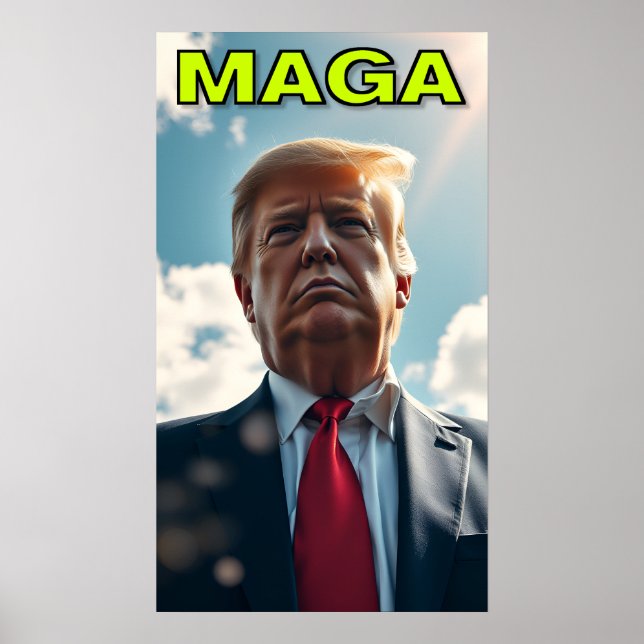 Trump MAGA Poster (Front)