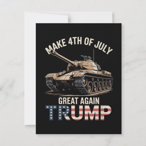 Trump Make 4th of July Great Again with Military Invitation