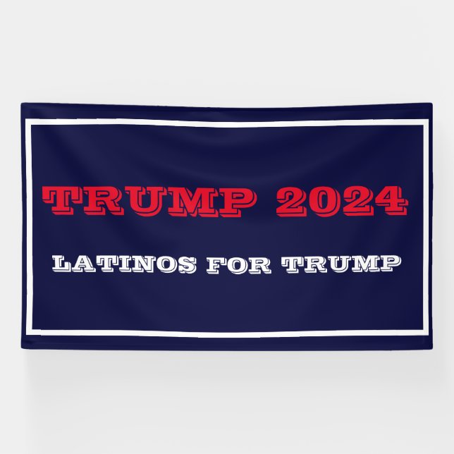 Trump Make America Great Again Flag Banner (Horizontal)