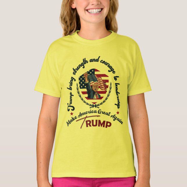 TRUMP MAKE AMERICA GREATE AGAIN T-Shirt (Front)