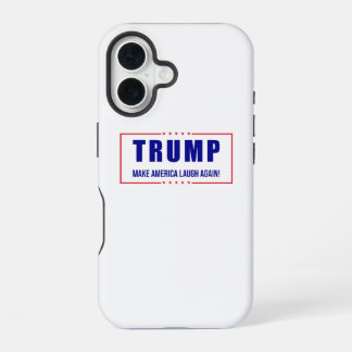 Trump: Make America Laugh Again! - Humorous Politi iPhone 16 Case