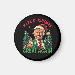 Trump Make Christmas Great Again Christmas Magnet