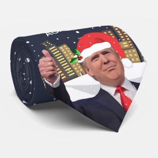 Trump Make Christmas Great Again Holiday Neck Tie
