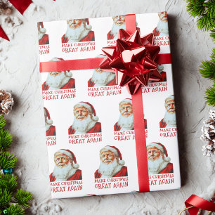 Trump Make Christmas Great Again Wrapping Paper