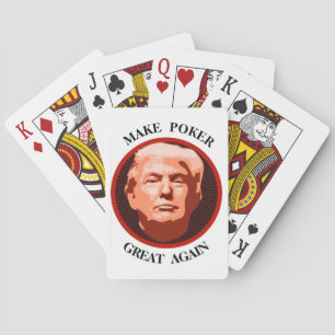 Trump Making It Great Again Poker Cards
