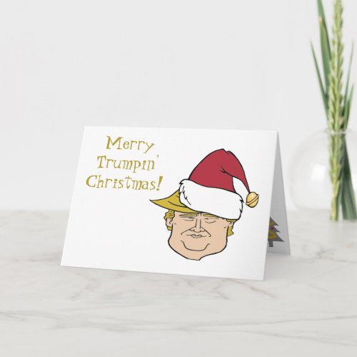 Trump Merry Christmas Card