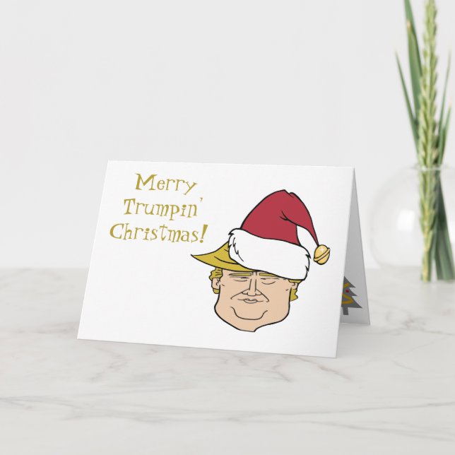 Trump Merry Christmas Card (Front)