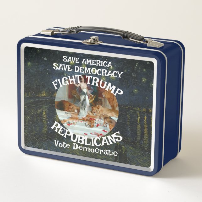 Trump Metal Lunch Box (Front)