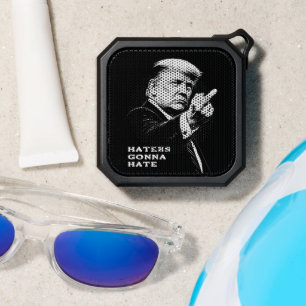 Trump Middle Finger 2026 Meme Funny Bluetooth Speaker