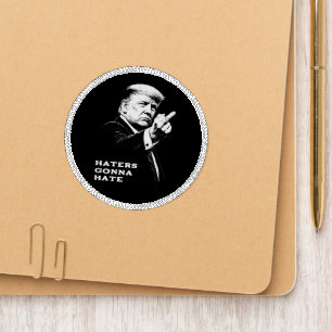 Trump Middle Finger 2026 Meme Funny Patch