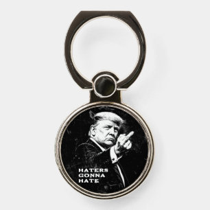 Trump Middle Finger 2026 Meme Funny Phone Ring Stand