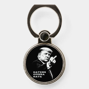 Trump Middle Finger 2026 Meme Funny Phone Ring Stand