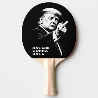Trump Middle Finger 2026 Meme Funny Ping Pong Paddle