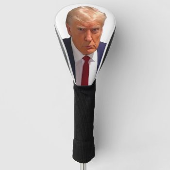 Trump Mug Golf Head Cover by BostonRookie at Zazzle