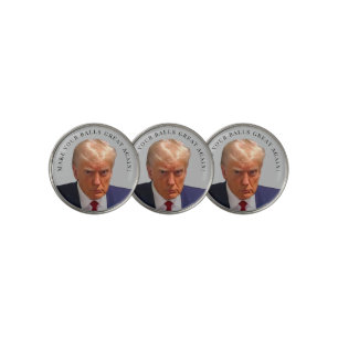 Trump Mug  Personalize Golf Ball Marker