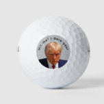 Trump Mug Personalize Golf Balls at Zazzle