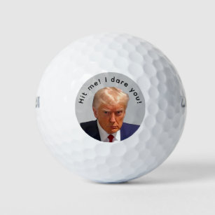 Trump Mug Personalize Golf Balls