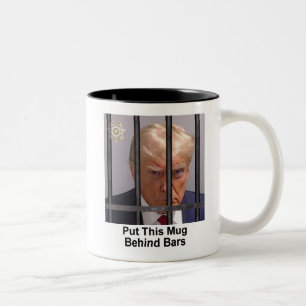 Trump Mug "Put This Mug Behind Bars"