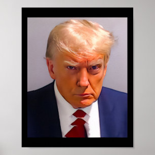 Trump Mug Shot 1 Poster