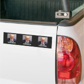 Trump Mugshot 2024 Donald Trump Never Surrender Bumper Sticker (On Truck)