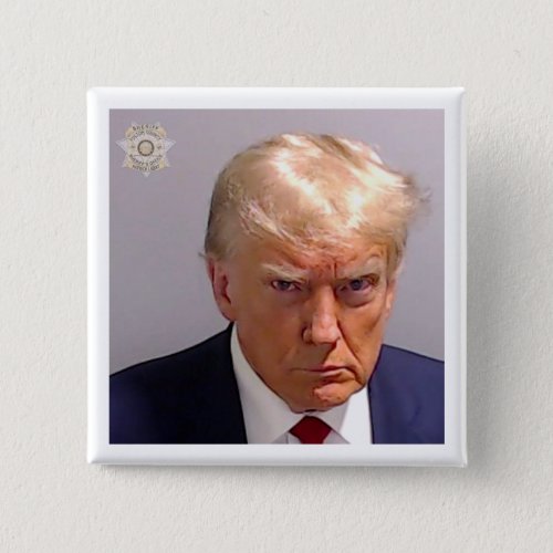 Trump Mugshot Button