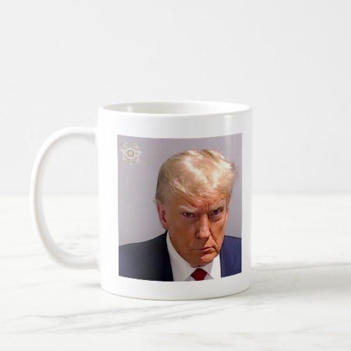 Trump Mugshot Coffee Mug