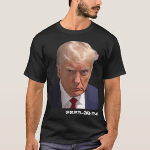 Trump Mugshot (Colorized) T-Shirt