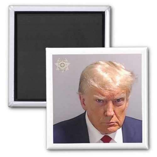 Trump Mugshot Magnet