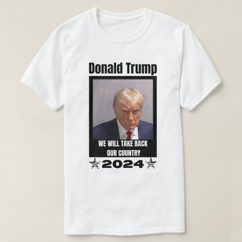 trump mugshot shirts