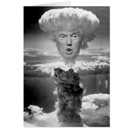 Trump Mushroom Cloud Cards (Front)