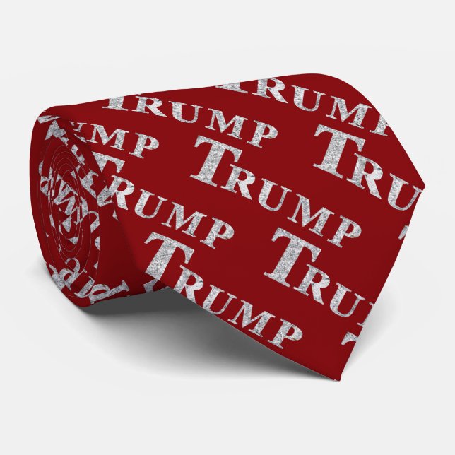 TRUMP NECK TIE (Rolled)