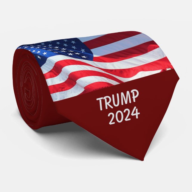 TRUMP NECK TIE (Rolled)