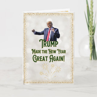 Trump New Year's Card | Funny Trump Card