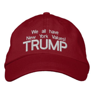 TRUMP NEW YORK VALUES 2016 Baseball Cap